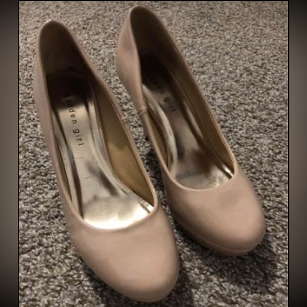 Madden Girl Nude heels